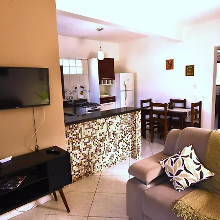 Apto Bem Equipado, Com 2 Quartos Acomoda Ate 6 Pessoas Confortavelmente Ubatuba Habitación foto